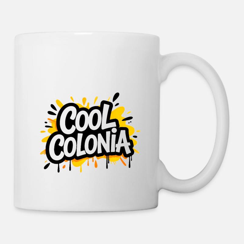 Colonia fraîche | Chemise Cologne - Mug blanc - blanc
