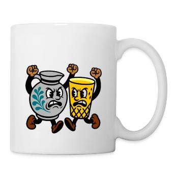 bembel geripptes - Tasse - Weiß - Rechts