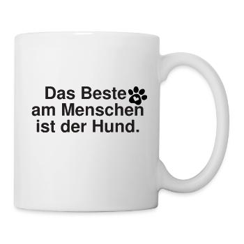 Dog saying - Mug - white - Right