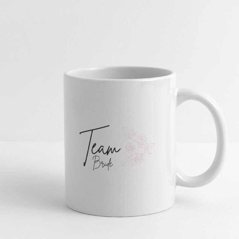 Équipe Bride Mug blanc