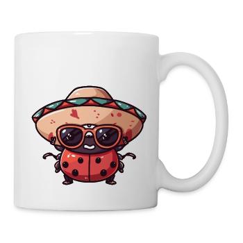 Ladybug Sombrero - Mug - white - Right