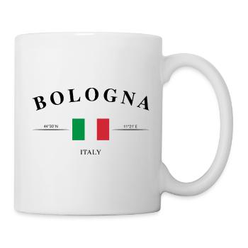 Bologna Italy Citytrip Coordinates Souvenir - Mug - white - Right