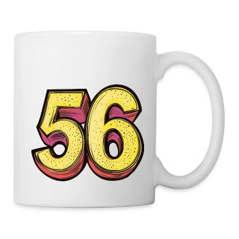 56 Number Comic - Mug - white - Right