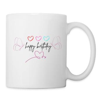 happy_birthday - Mug blanc - blanc - Droite