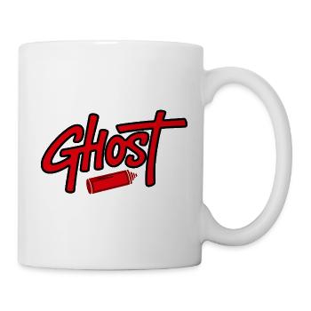 Ghostly Lipstick Illustration Design - Mug - white - Right