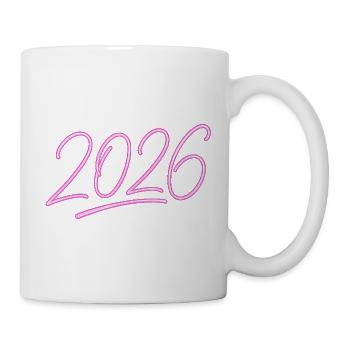 Neon Year 2026 - Mug - white - Right