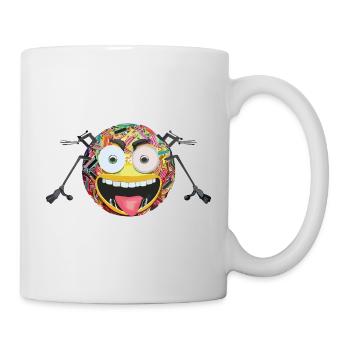 Triple Moji - Mug blanc - blanc - Droite