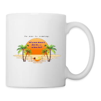 Sunset Beach Relaxation Scene - Mug - white - Right
