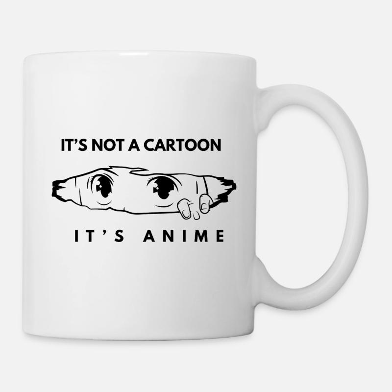 Ce n’est pas un dessin animé – Anime Fan Art - Mug blanc - blanc