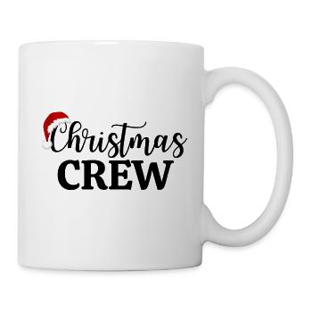 Weihnachts-Crew - Tasse - Weiß - Rechts