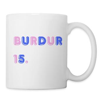 Burdur - Tasse - Weiß - Rechts