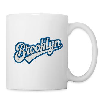 Brooklyn Urban Graphics in Blue Tone - Mug - white - Right