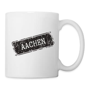 T-shirt illustration d’Aix-la-Chapelle - Mug blanc - blanc - Droite