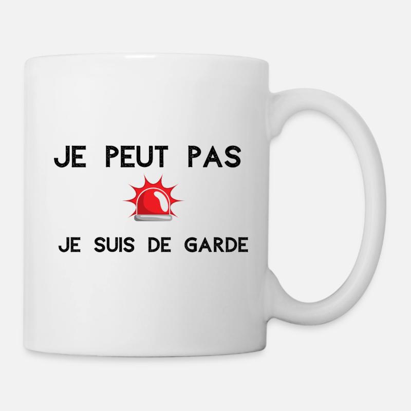 Feuerwehrmann - Tasse - Weiß