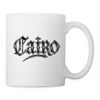 Lettrage gothique du Caire - Mug blanc - blanc - Droite