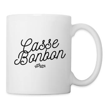Casse bonbon Humour Féminin Phrase drôle - Mug blanc - blanc - Droite