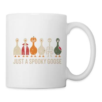 Just A Spooky Goose Halloween Vibes - Mug - white - Right