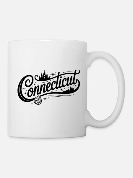Connecticut - Souvenir USA State Design - Tasse - Weiß