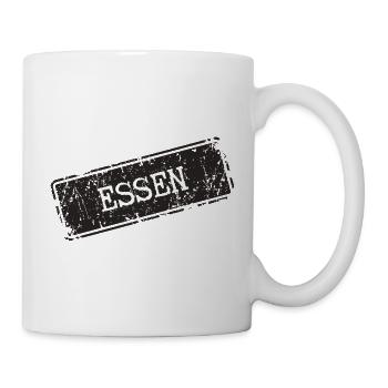 Food kitchen motif with a rustic touch - Mug - white - Right