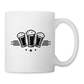 Beer Glass Symbol Beer Malt Beer - Mug - white - Right