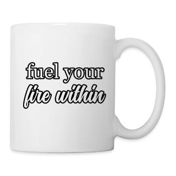 Hustle & Flow Succès Mindset Inspiration - Mug blanc - blanc - Droite