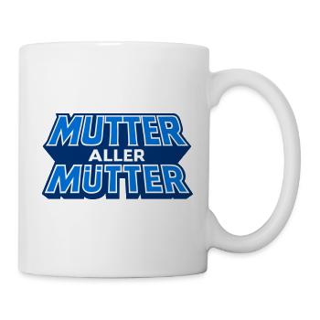 Mère de toutes les conceptions de lettrage de mère - Mug blanc - blanc - Droite