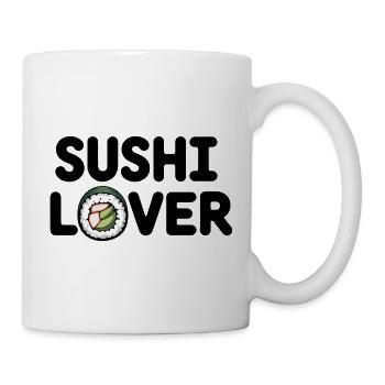 Sushi-Liebhaber - Tasse - Weiß - Rechts