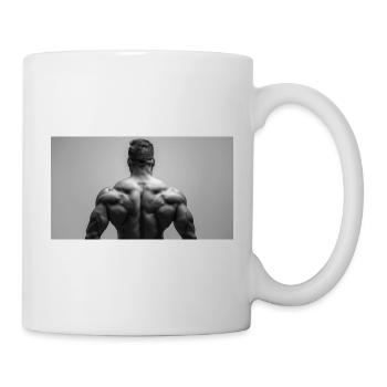 Muscle Power Black Motif - Mug - white - Right