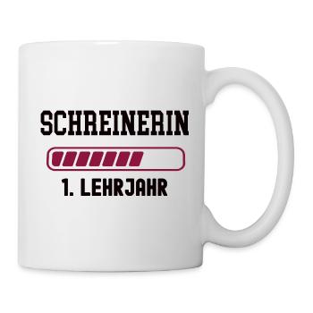 Apprenticeship Carpenter 1st year Carpenter Apprenticeship - Mug - white - Right