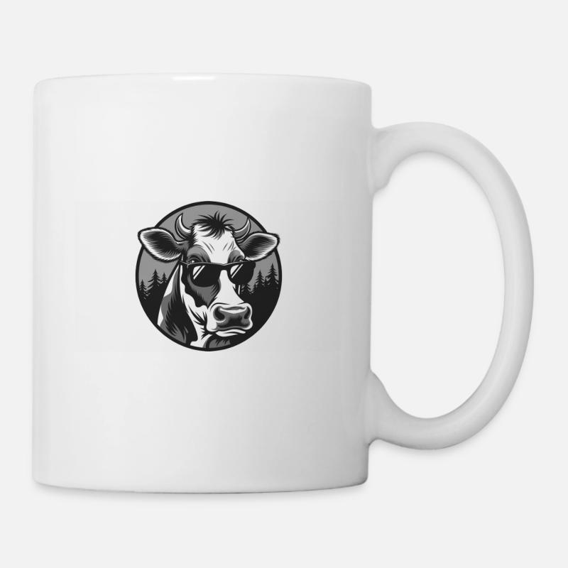 Cow Really Cool - Tasse - Weiß