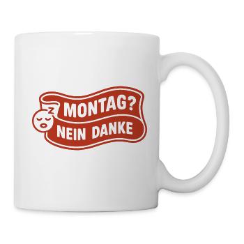 Monday? No thank you - Mug - white - Right