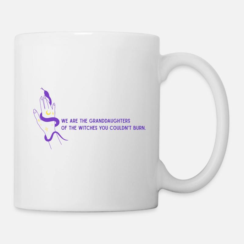 🔮 Witchy vibes and feminism - Mug - white