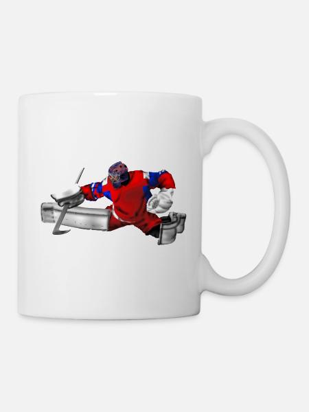 Goalkeeper - Tasse - Weiß