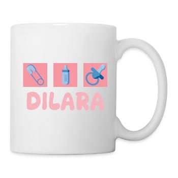 Pacifier Dilara - Mug - white - Right