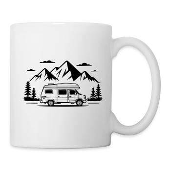 Camping - Tasse - Weiß - Rechts