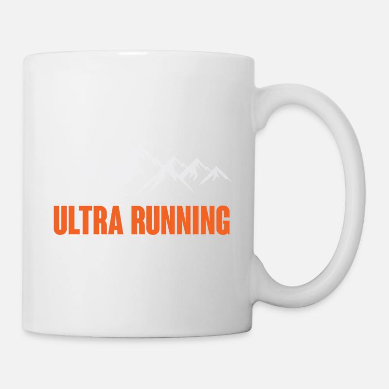 Ultra course à pied - Mug blanc - blanc