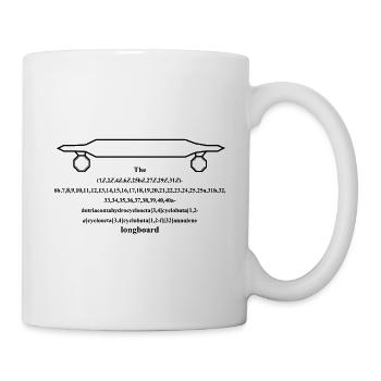 Eine lustige, an die Nomenklatur der organischen C - Tasse - Weiß - Rechts