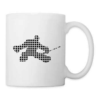 eishockey torwart - Mug - white - Right