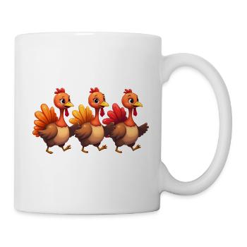 Thanksgiving Truthahn Baby - Tasse - Weiß - Rechts