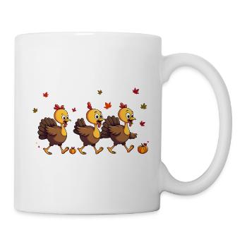Thanksgiving Truthahn Baby - Tasse - Weiß - Rechts