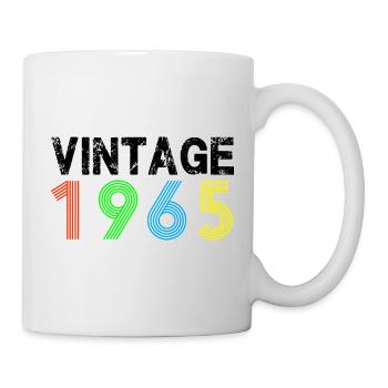 Vintage 1965 60th Birthday Gifts  - Mug - white - Right