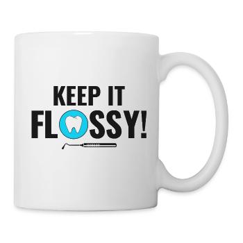 Oral Health Mechanics Dental Professionals - Mug - white - Right