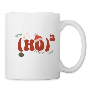 Mathématiques de Noël Hohoho Math Formule Math - Mug blanc - blanc - Droite
