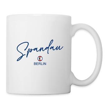 Spandau - Drapeau de Berlin - Berlin Bear Berlinerin - Mug blanc - blanc - Droite