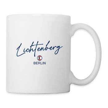 Lichtenberg - Drapeau de Berlin - Ours de Berlin - Mug blanc - blanc - Droite