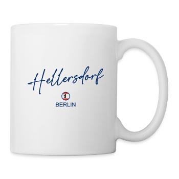 Hellersdorf - Drapeau de Berlin - Ours de Berlin - Mug blanc - blanc - Droite
