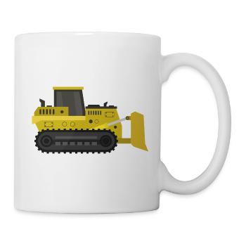 Bulldozer - Mug - white - Right