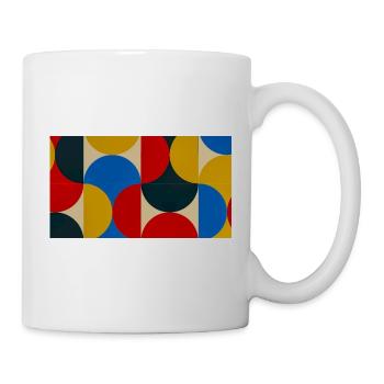 Colorful Circle Blocks - Mug - white - Right
