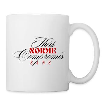 Hors norme & Sans compromis - Mug blanc - blanc - Droite