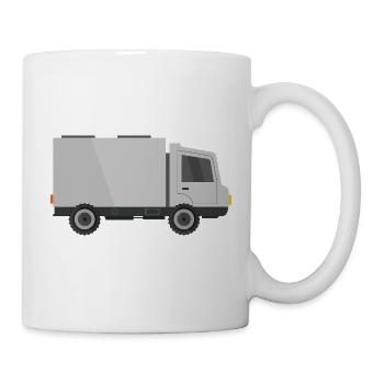 Delivery truck - Mug - white - Right